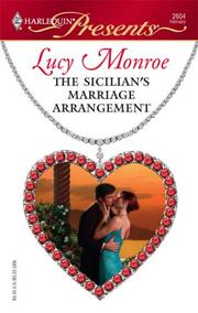 Cover of: The Sicilian's Marriage Arrangement by Lucy Monroe