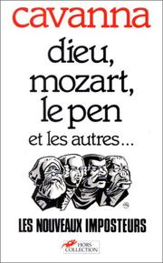 Cover of: Dieu, Mozart, Le Pen et les autres-- by Cavanna.