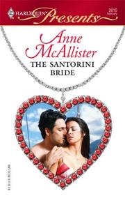 Cover of: The Santorini Bride by Anne McAllister
