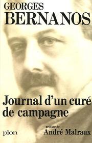 Cover of: Journal d'un Cure de Campagne by Georges Bernanos, André Malraux