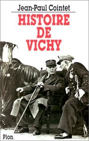 Cover of: Histoire de Vichy