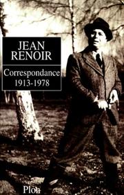 Cover of: Correspondance (1913-1978)