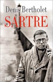 Cover of: Sartre by Denis Bertholet