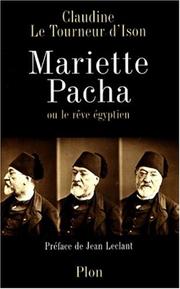 Cover of: Mariette Pacha