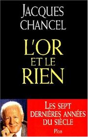 Cover of: L' or et le rien
