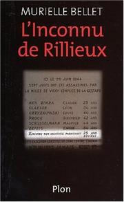 L' inconnu de Rillieux by Murielle Bellet
