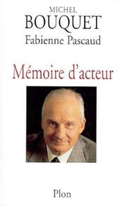 Cover of: Mémoire d'acteur