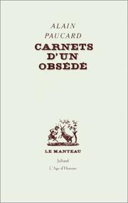 Cover of: Carnets d'un obsédé