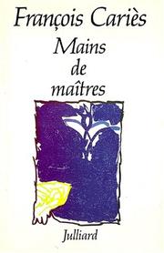 Cover of: Mains de maîtres