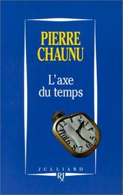 Cover of: L' axe du temps