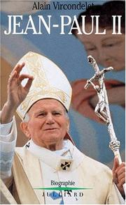 Cover of: Jean-Paul II by Alain Vircondelet