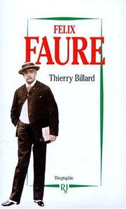 Cover of: Félix Faure: biographie