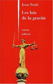Cover of: Les lois de la gravité by Jean Teulé