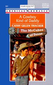 Cover of: Cowboy Kind Of Daddy (The Mccabes Of Texas)