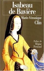 Cover of: Isabeau de Bavière by Marie-Véronique Clin