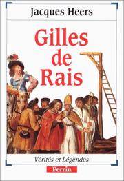 Cover of: Gilles de Rais by Jacques Heers
