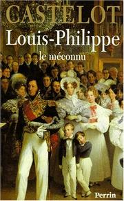 Cover of: Louis-Philippe: le méconnu
