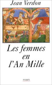 Cover of: Les femmes en l'an mille by Jean Verdon