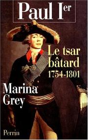Cover of: Paul Ier by Marina Grey