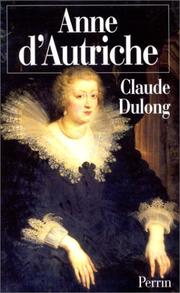 Cover of: Anne d'Autriche. Mère de Louis XIV
