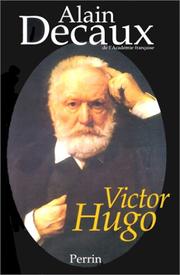 Cover of: Victor Hugo