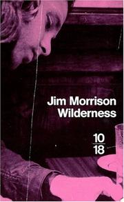 Cover of: Wilderness by Jim Morrison