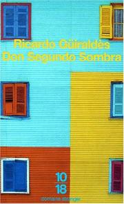 Cover of: Don Segundo Sombra by R. Guiraldes