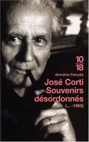 Cover of: Souvenirs désordonnés