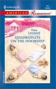 Cover of: Quadruplets On The Doorstep (Maitland Maternity: Triplets, Quads & Quints) (Harlequin American Romance, No. 905)