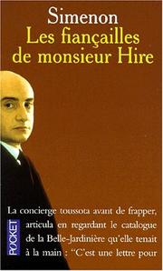 Cover of: Les Fiançailles De M. Hire by Georges Simenon, Georges Simenon