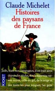 Cover of: Histoire DES Paysans De France by Michelet