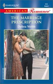 Cover of: The Marriage Prescription  (Colby Agency)