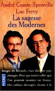Cover of: La Sagesse des Modernes