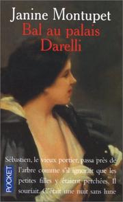 Cover of: Bal au palais Darelli by Janine Montupet