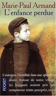 Cover of: L'enfance perdue