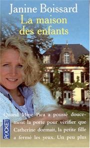 Cover of: La maison des enfants