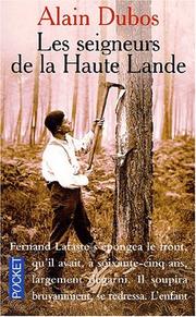 Cover of: Les seigneurs de la haute lande