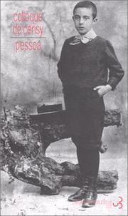 Cover of: Pessoa: Unite, diversite, obliquite : colloque de Cerisy