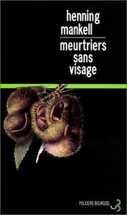 Cover of: Meurtriers sans visage by Henning Mankell