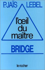 Cover of: L' œil du maître by Pierre Jaïs