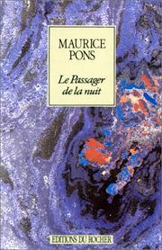 Cover of: Le passager de la nuit
