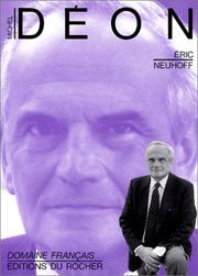 Cover of: Michel Déon by Eric Neuhoff