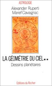Cover of: La géométrie du ciel