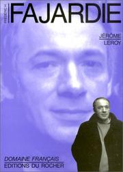 Cover of: Frédéric H. Fajardie by Jérôme Leroy