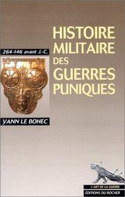 Cover of: Histoire militaire des guerres puniques