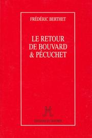 Cover of: Le retour de Bouvard & Pécuchet