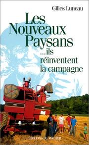 Cover of: Les nouveaux paysans