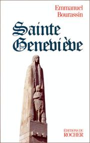 Cover of: Sainte Geneviève