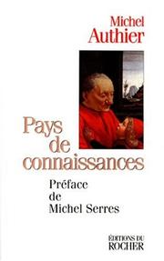 Cover of: Pays de connaissances