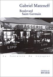 Cover of: Boulevard Saint-Germain: récit